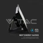 V-TAC VT-20313 50W LED Прожектор SAMSUNG Чип Черно Тяло 3000K