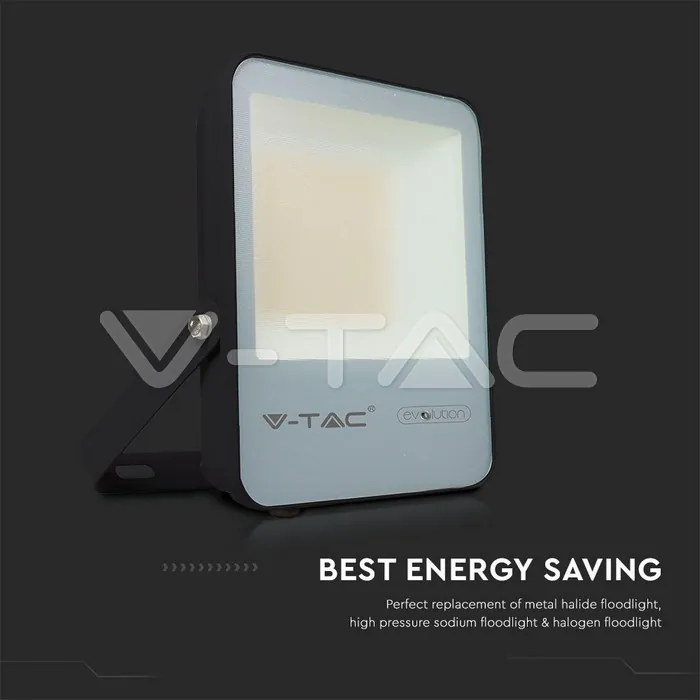 V-TAC VT-20450 30W LED Прожектор G8 Черно Тяло 6400K 185 lm/W