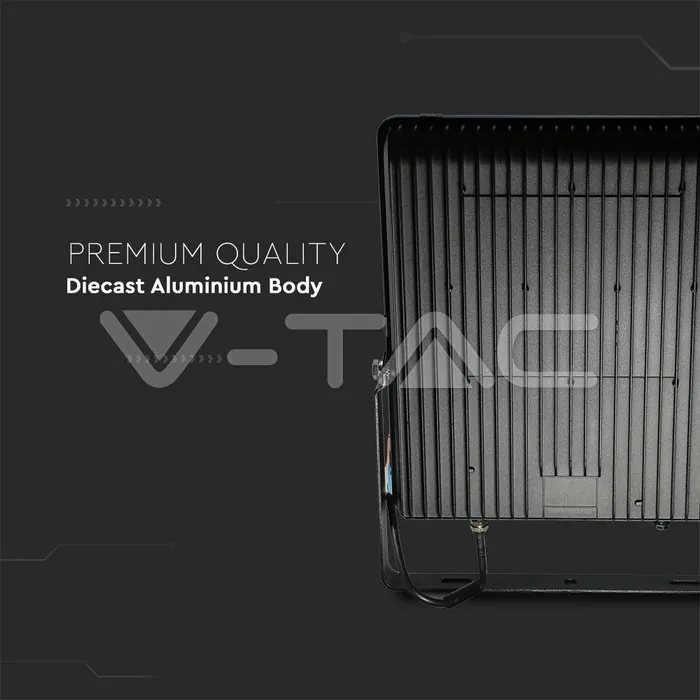 V-TAC VT-20450 30W LED Прожектор G8 Черно Тяло 6400K 185 lm/W