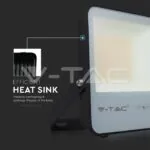 V-TAC VT-20452 50W LED Прожектор G8 Черно Тяло 6400K 185 lm/W