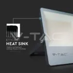 V-TAC VT-20455 150W LED Прожектор G8 Черно Тяло 4000K 185 lm/W