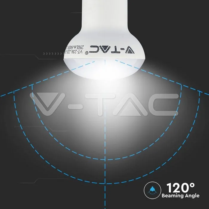V-TAC VT-211 LED Крушка SAMSUNG Чип 3W E14 R39 4000K