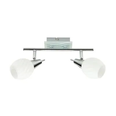 Vito 2100340 Спот за таван ROSY-2 2xE14 CHROME 80W 220V