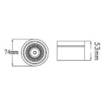 Vito 2101180 PAN-1SUR 6000K IP20 5W 220V