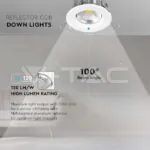 V-TAC VT-211278 30W СОВ Луна Кръгла A 6000K