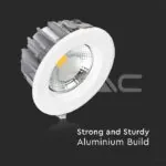 V-TAC VT-211280 40W СОВ Луна Кръгла A++ 120lm/W 6500K