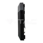 V-TAC VT-211322 2W LED   за Стъпала Черно Тяло Квадрат 4000К