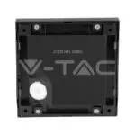 V-TAC VT-211322 2W LED   за Стъпала Черно Тяло Квадрат 4000К