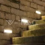 V-TAC VT-211326 3W LED   за Стъпала Бяло Тяло 4000К