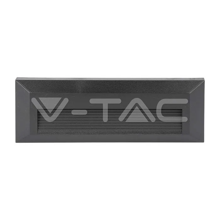 V-TAC VT-211328 3W LED   за Стъпала Черно Тяло 4000К