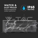 V-TAC VT-211328 3W LED   за Стъпала Черно Тяло 4000К