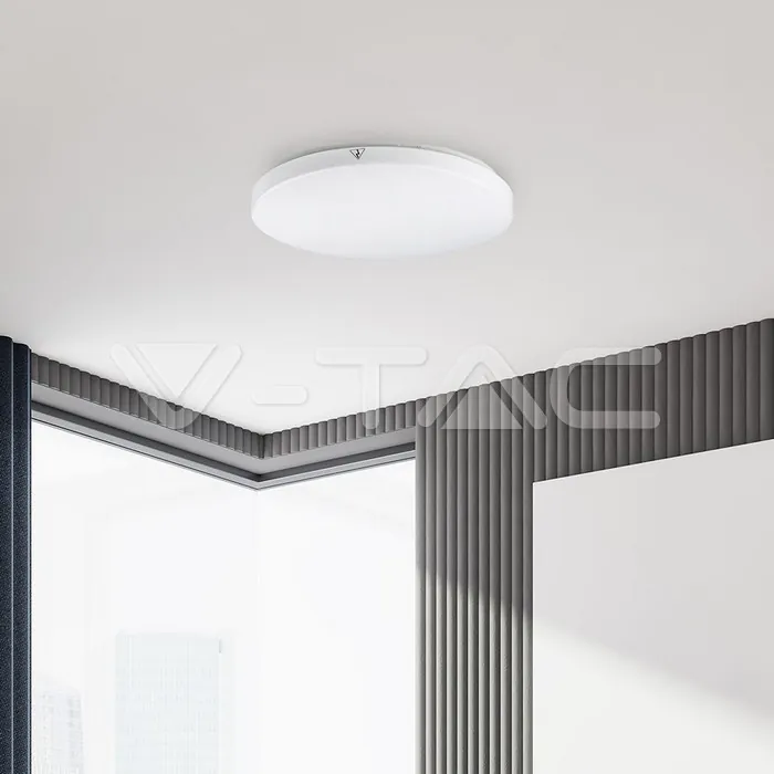 V-TAC VT-2113899 15W LED Плафон SAMSUNG Чип Frameless Кръг 6400K IP44 120lm/W