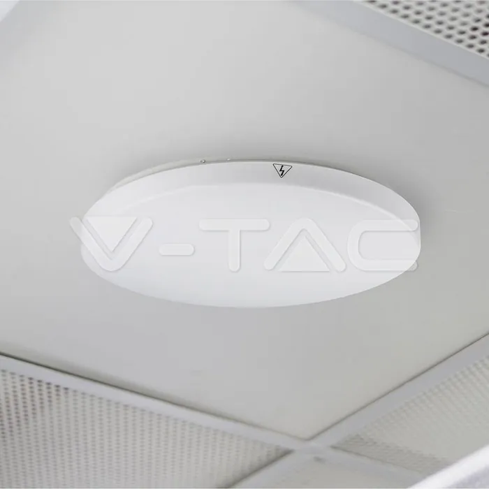 V-TAC VT-2113899 15W LED Плафон SAMSUNG Чип Frameless Кръг 6400K IP44 120lm/W