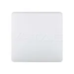 V-TAC VT-2113909 15W LED Плаофн SAMSUNG Чип Frameless Квадрат 3000K IP44 120lm/W
