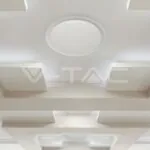 V-TAC VT-2114551 30W 60W 30W LED Дизайнерски Плафон Дистанционно Димиращ Ринг Ф555