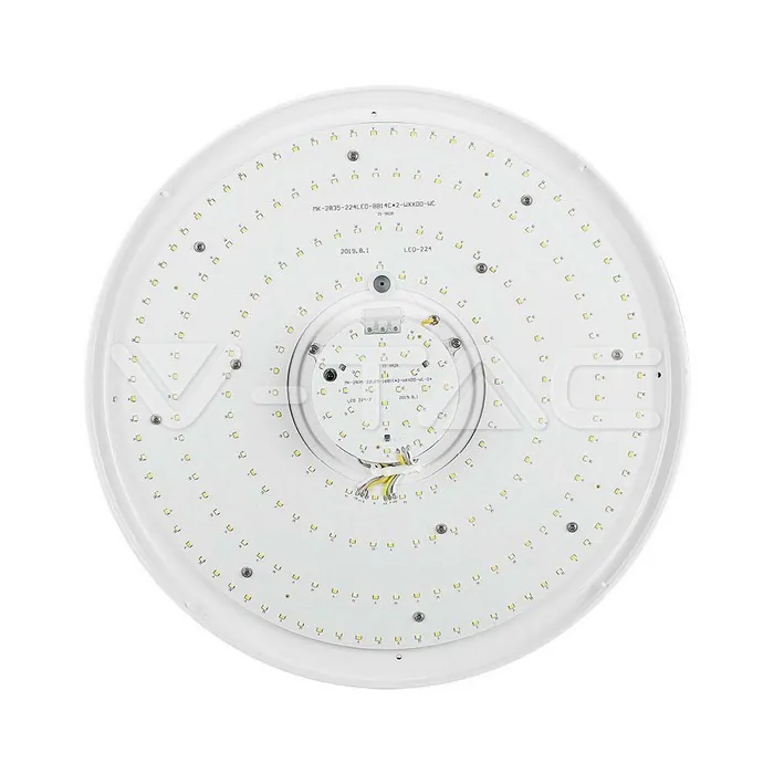 V-TAC VT-2114551 30W 60W 30W LED Дизайнерски Плафон Дистанционно Димиращ Ринг Ф555
