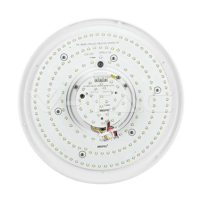 V-TAC VT-2114611 30W 60W 30W LED Дизайнерски Плафон Дистанционно Сменяем Сп. Вълни