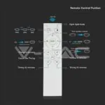 V-TAC VT-2114621 60W LED Плафон Дистанционно Сменяем Сп. UFO