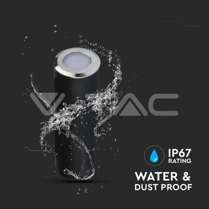 V-TAC VT-211463 0.5W LED Осветител за Стъпала Сребърен 3000К