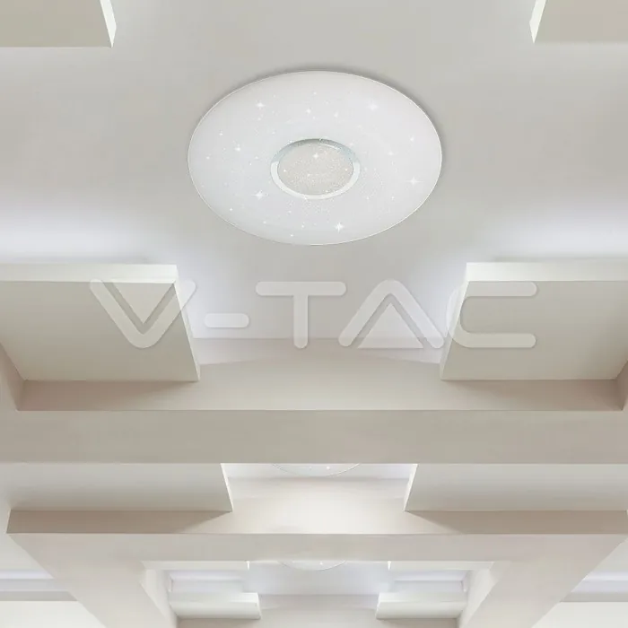 V-TAC VT-2114911 30W 60W 30W LED Дизайнерски Плафон Дистанционно Димиращ Шайба Ф400