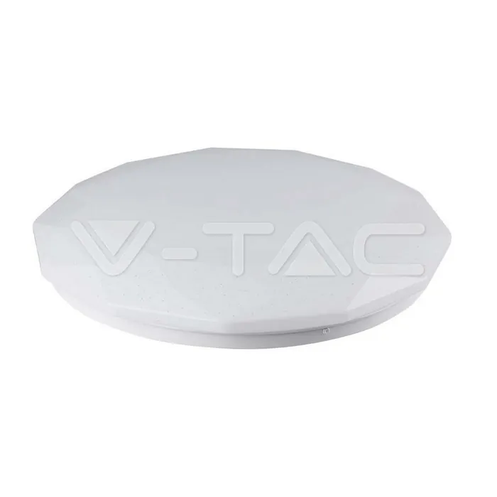 V-TAC VT-2114931 20W-40W-20W LED Плафон С Дистанционно 3в1 Диаманд Ф350