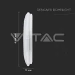 V-TAC VT-2114931 20W-40W-20W LED Плафон С Дистанционно 3в1 Диаманд Ф350