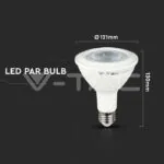V-TAC VT-21150 LED Крушка SAMSUNG ЧИП 12.8W E27 PAR38 3000K