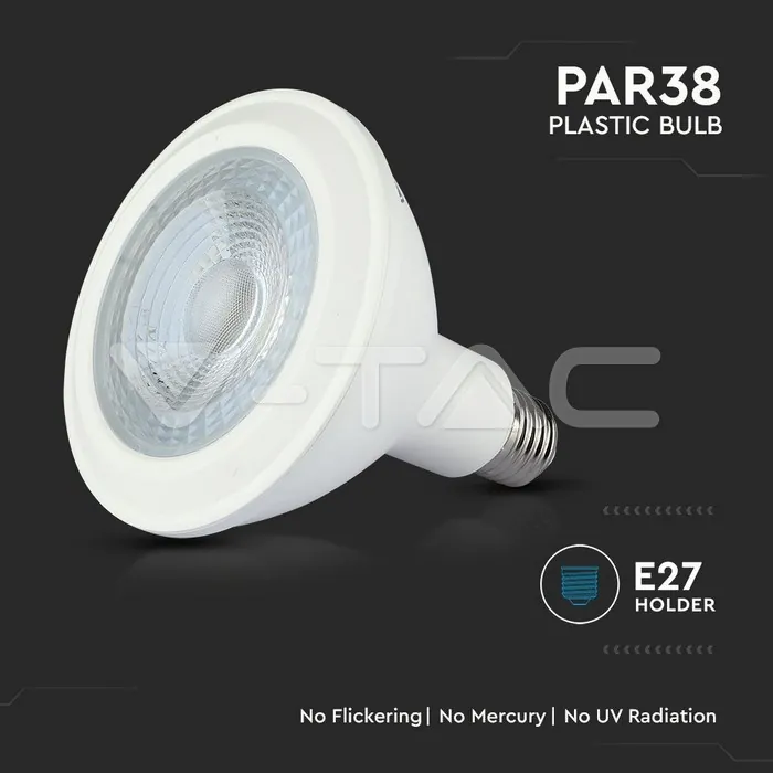 V-TAC VT-21151 LED Крушка SAMSUNG Чип 12.8W E27 PAR38 4000K