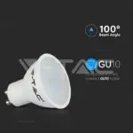 V-TAC VT-211686 LED Крушка 4.5W GU10 SMD Пластик 110° 4000K