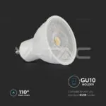 V-TAC VT-21192 LED Крушка SAMSUNG Чип 6.5W GU10 110° 3000K