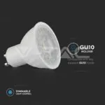 V-TAC VT-21194 LED Крушка SAMSUNG Чип 6.5W GU10 110° 6400K