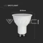 V-TAC VT-21194 LED Крушка SAMSUNG Чип 6.5W GU10 110° 6400K