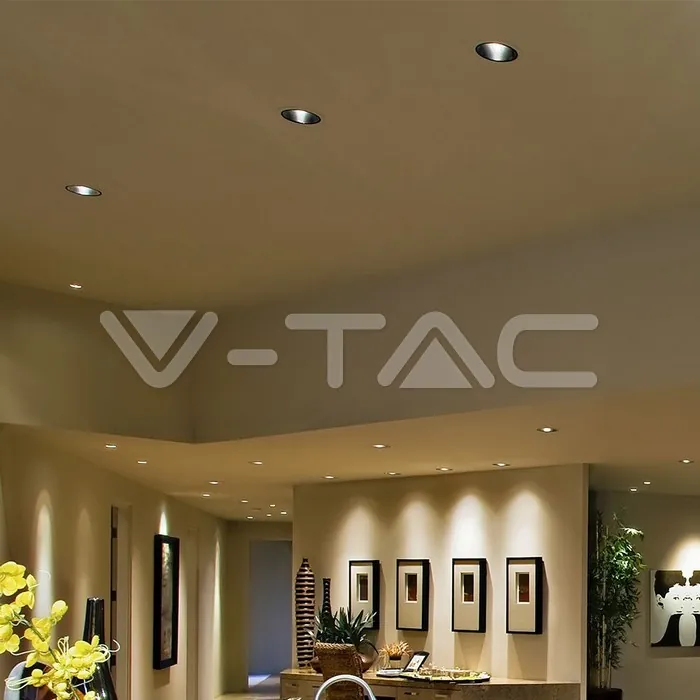 V-TAC VT-2120058 LED Луна SAMSUNG Чип 30W Рефлоктор COB Черна 4000К