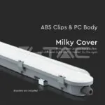 V-TAC VT-2120207 LED Влагозащитено Тяло M-Серия 1200мм 36W 4000K Mат 120lm/W