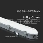 V-TAC VT-2120210 LED Влагозащитено Тяло M-Серия 600мм 18W 6400K Мат 120lm/W