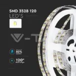 V-TAC VT-212025 LED Лента SMD3528 120 LEDs 3000K IP20