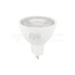 V-TAC VT-21209 LED Крушка SAMSUNG Чип GU5.3 6W MR16 Riple Plastic 38° 6500K