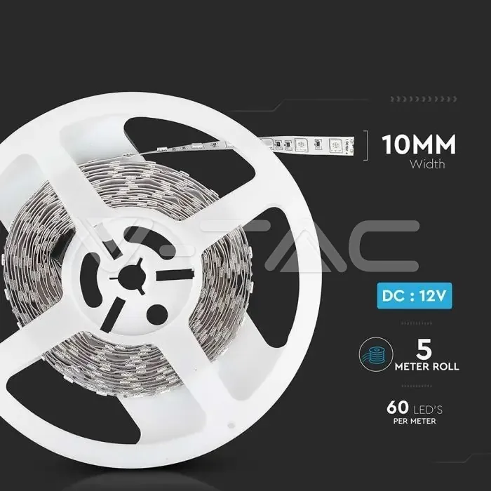 V-TAC VT-212126 LED Лента SMD5050 60 LEDs 6400K IP20
