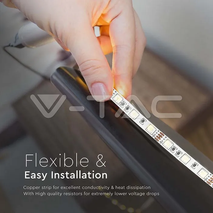 V-TAC VT-212137 LED Лента SMD5050 60/1 Синя IP20