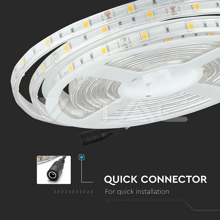 V-TAC VT-212118 LED Лента SMD5050 30 LEDs RGB IP65