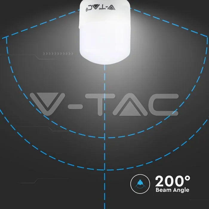 V-TAC VT-21234 LED Крушка SAMSUNG Чип 2W ST26 3000K