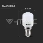 V-TAC VT-21234 LED Крушка SAMSUNG Чип 2W ST26 3000K