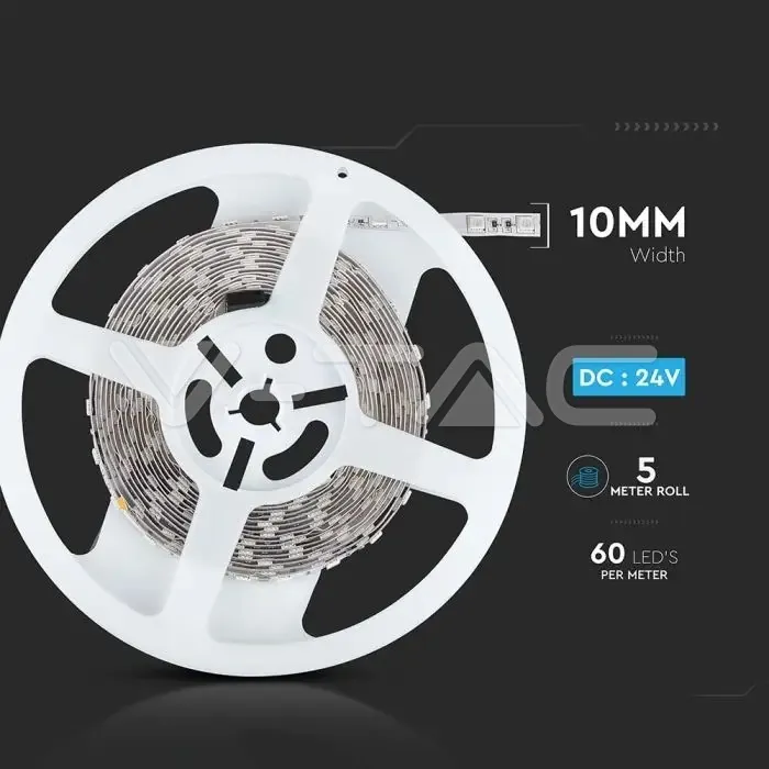 V-TAC VT-212431 LED Лента SMD5050 60 LEDs 24V 3000K IP20
