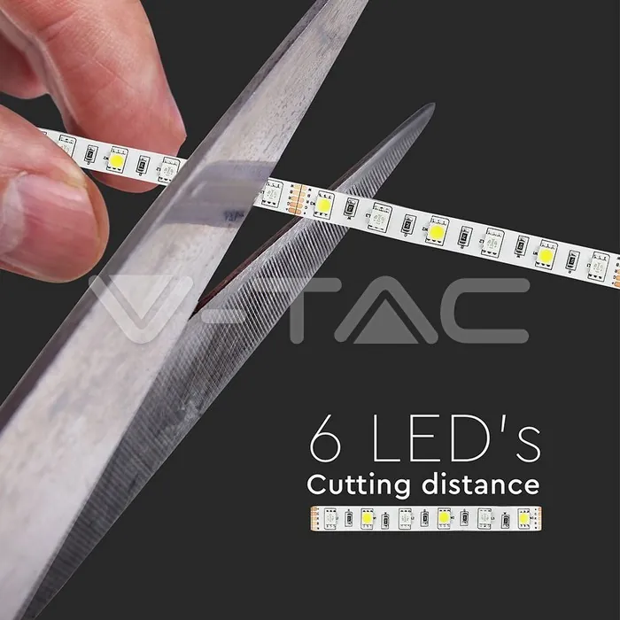 V-TAC VT-212552 LED Лента 5050 60/1 12V IP20 RGBW 4000K