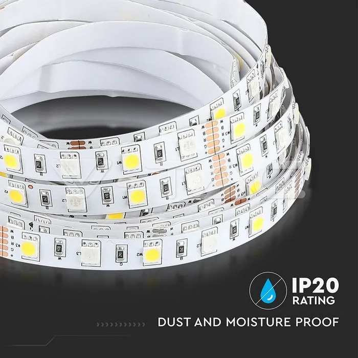 V-TAC VT-212552 LED Лента 5050 60/1 12V IP20 RGBW 4000K