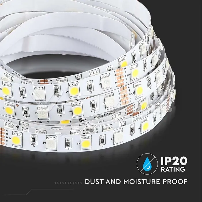 V-TAC VT-212553 LED Лента 5050 60/1 12V IP20 RGBW + 3000K