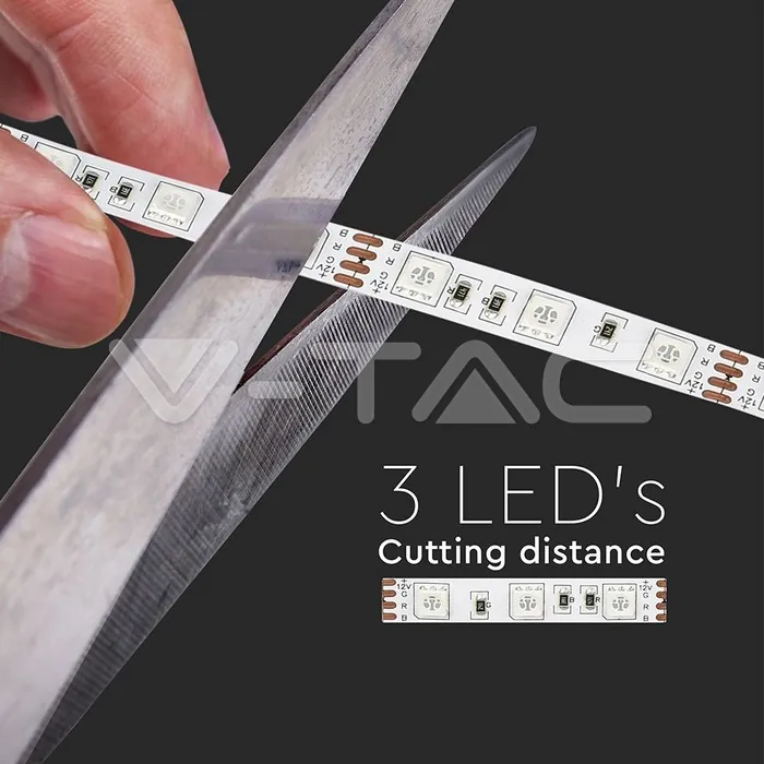 V-TAC VT-212558 LED Strip RGB Set Light Kit W/Remote 12v IP20