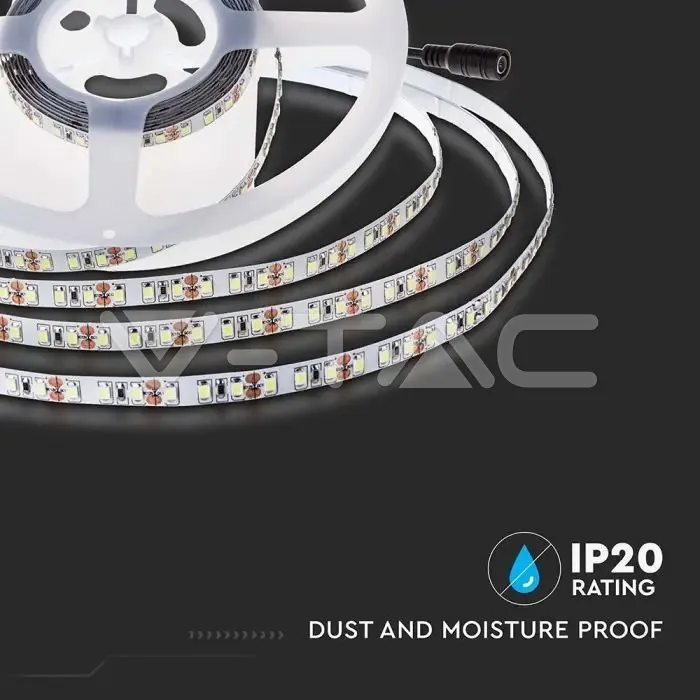 V-TAC VT-212594 LED Лента SMD2835 126 LEDs 24V IP20 4000K 137 lm/W