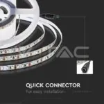 V-TAC VT-212594 LED Лента SMD2835 126 LEDs 24V IP20 4000K 137 lm/W