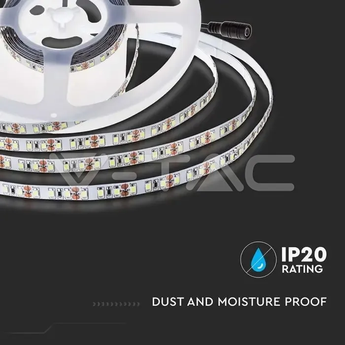 V-TAC VT-212596 LED Лента SMD2835 168 LEDs 24V IP20 3000K 140 lm/W